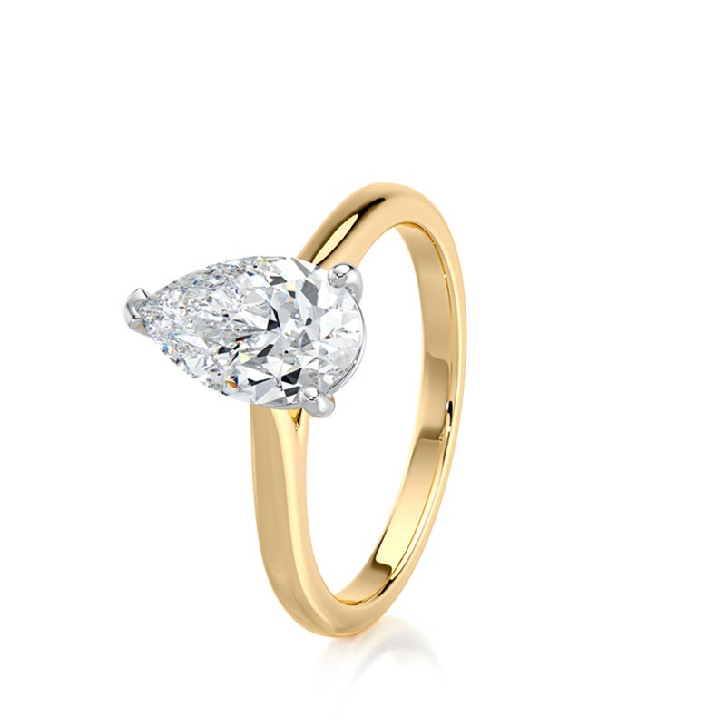 NOVITA（ノビタ）【YELLOW GOLD】 120 Lab Grown Diamond Engagement Rings Australia | Novita Rings