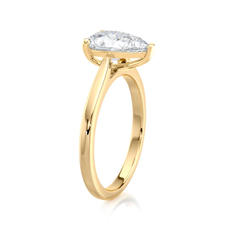 NOVITA（ノビタ）【YELLOW GOLD】 120 Lab Grown Diamond Engagement Rings Australia | Novita Rings